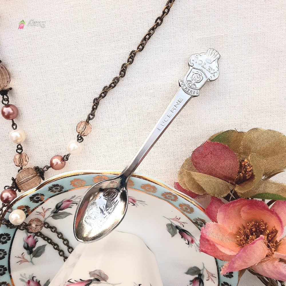 🇨🇭 ROLEX Lucerne Bucherer of Switzerland Souvenir Spoon